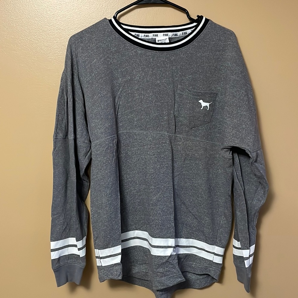 Oversize Pink Crewneck, XS